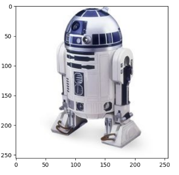 Image de R2D2 avant rotation