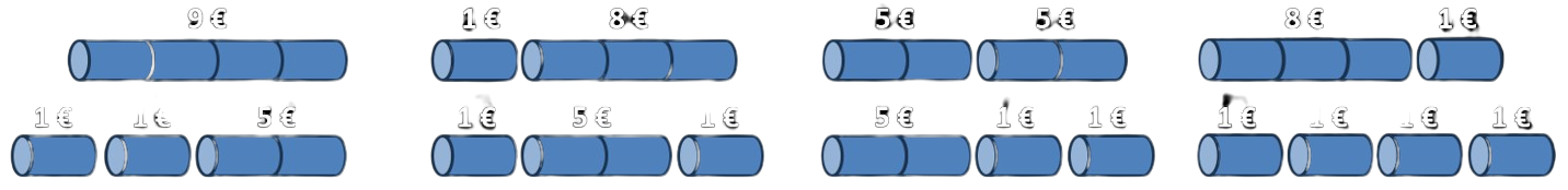 Découpe d'une tige de 4 m